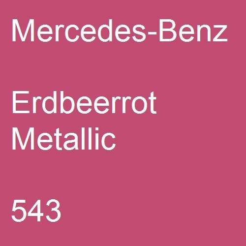 Mercedes-Benz, Erdbeerrot Metallic, 543.